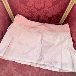 Lululemon Pleated Tennis Skirt (Strawberry Milkshake) - Size 8